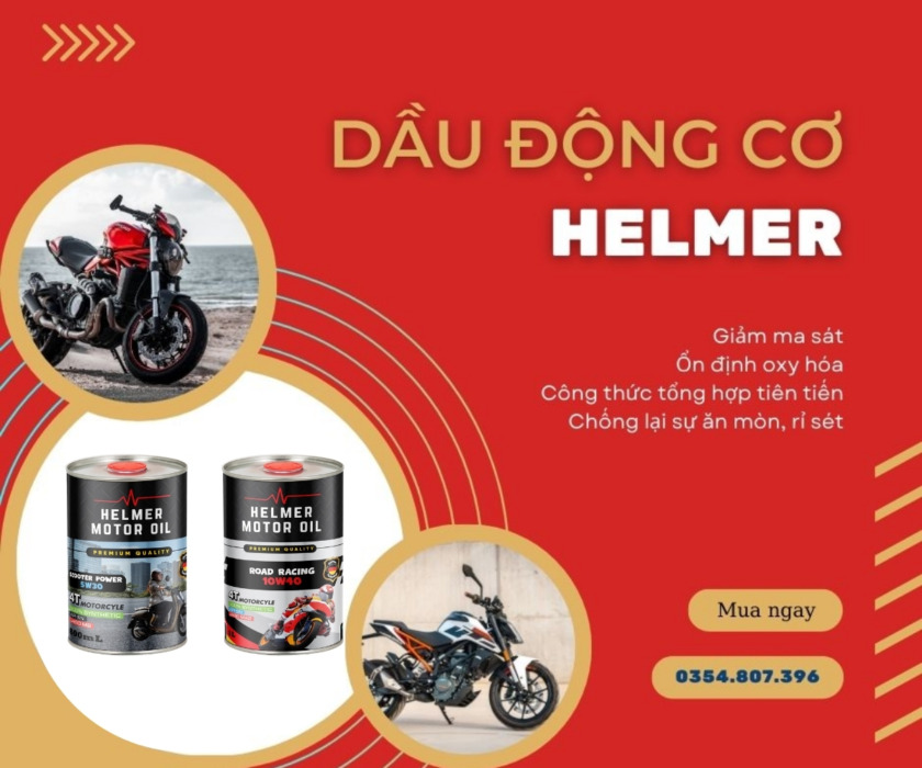 dầu động cơ helmer